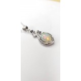 Ethiopian Opal 925 silver with chain