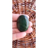 Top Quality Blue Greenish Nephrite Jade Oval Cabochon