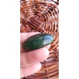 Top Quality Blue Greenish Nephrite Jade Oval Cabochon