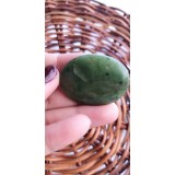 Green Nephrite Jade Oval Cabochon