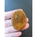 Brown jasper oval stone
