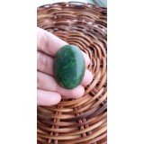 Green Nephrite Jade Oval Cab