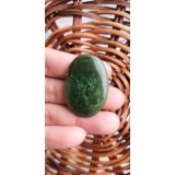 Green Nephrite Jade Oval Cabochon