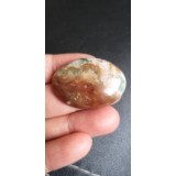 Red Nephrite Jade Oval Cabochon