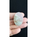 Green Moss Agate Cabochon