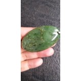 Green Nephrite Oval Jade Pendant
