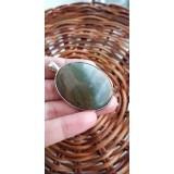 Nephrite Jade Oval Pendant